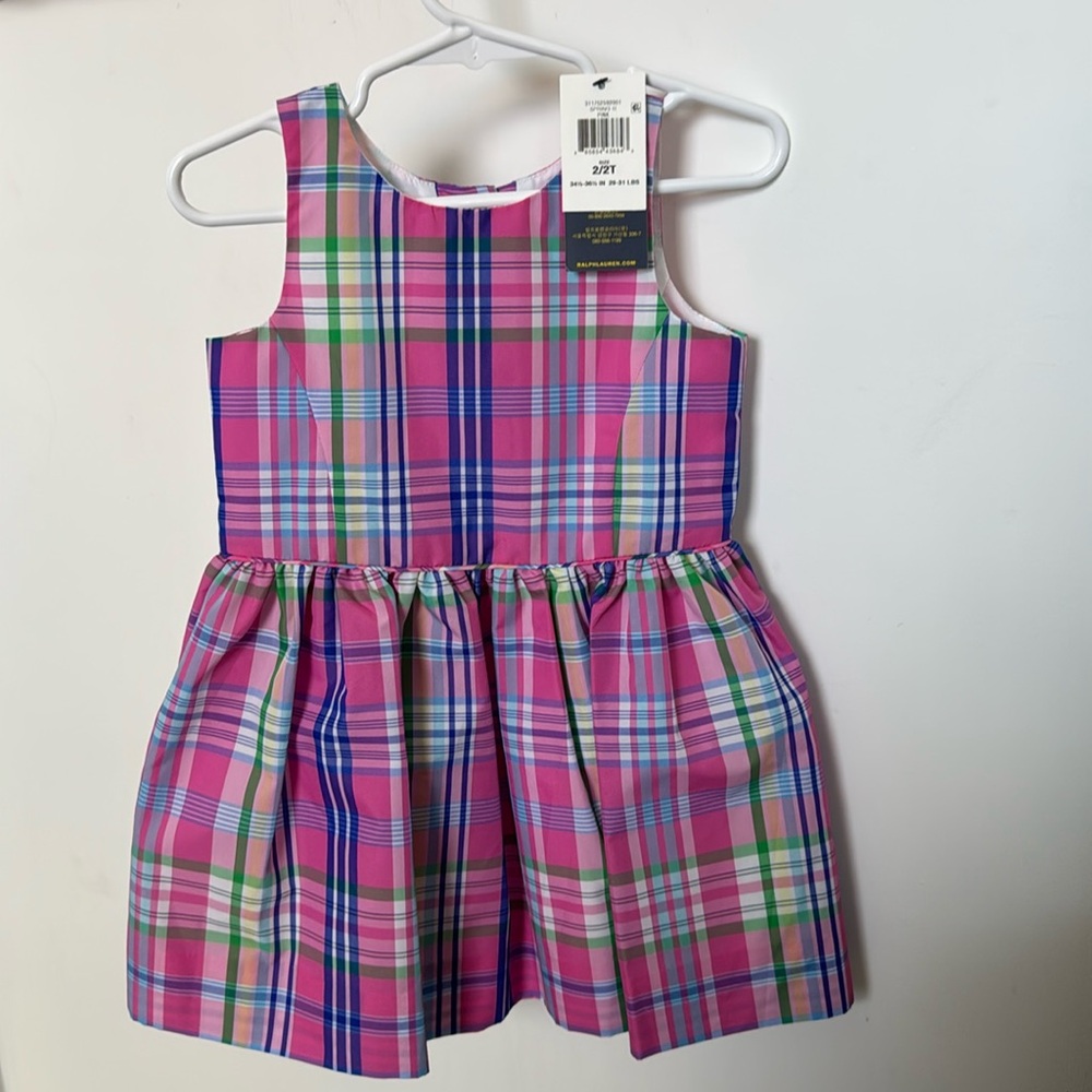 Original Ralph, Lauren, spring dress size 2T new with tags purchased from Macy’s